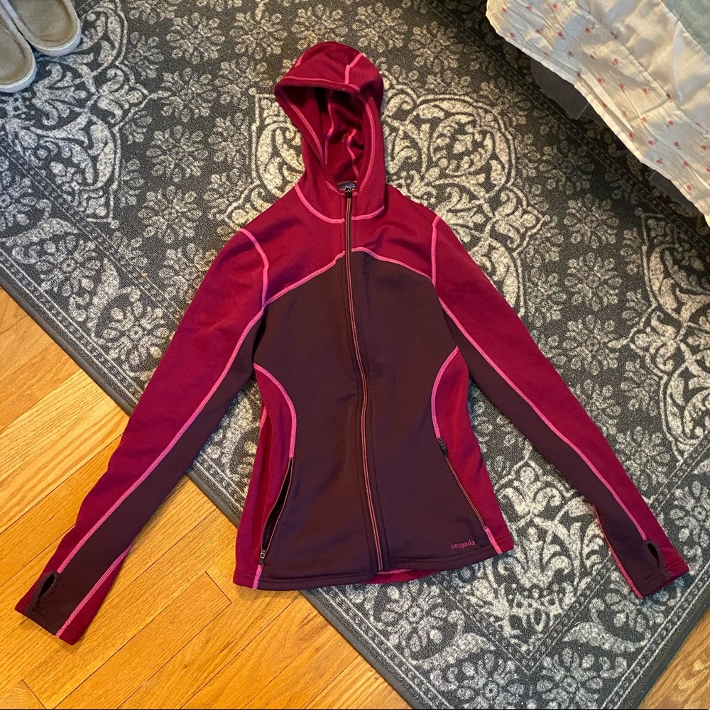 Pink Patagonia Fleece Jacket